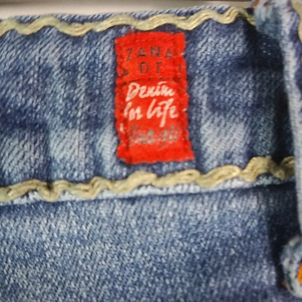 Zana Di 9 31x31 Distressed Contrast Stitching Jeans - Image 12