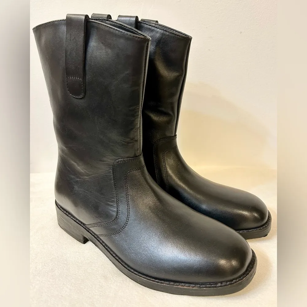 NIB  Easton Equestrian Ankle Black Boots Size 8/39 - Image 4