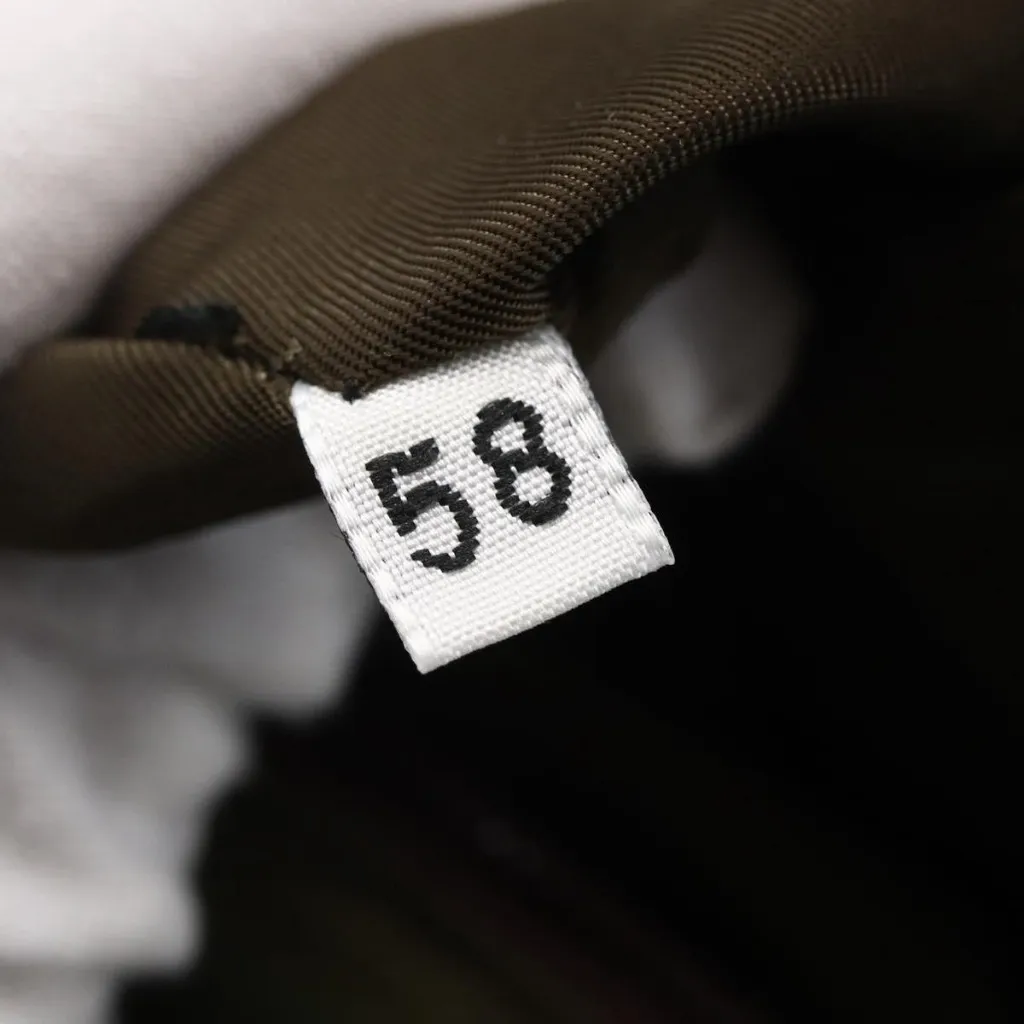 Chain Shoulder Bag Nylon Khaki Authentic - Image 4