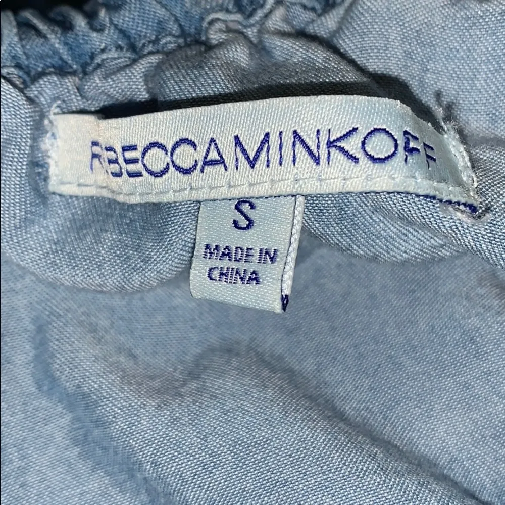 Rebecca Minkoff Embroidered One Shoulder Dress - Image 5