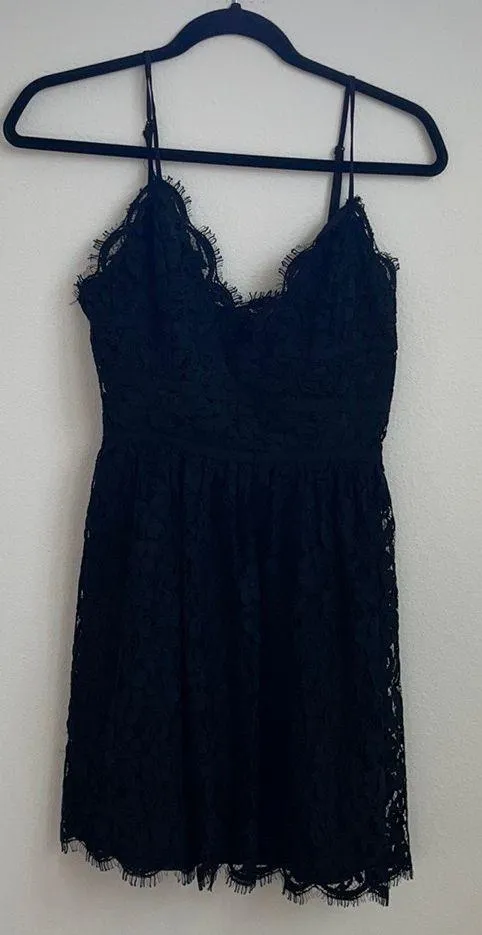 Revolve Black Give it up lace mini dress XS - $85 (57% Off Retail) - From K