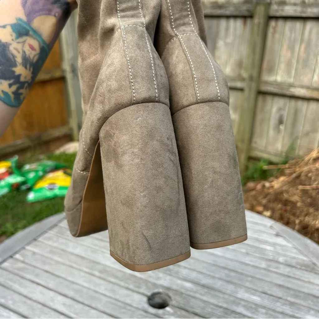 Melrose‎ and Market Emerson Platform Bootie size 10 - Image 6