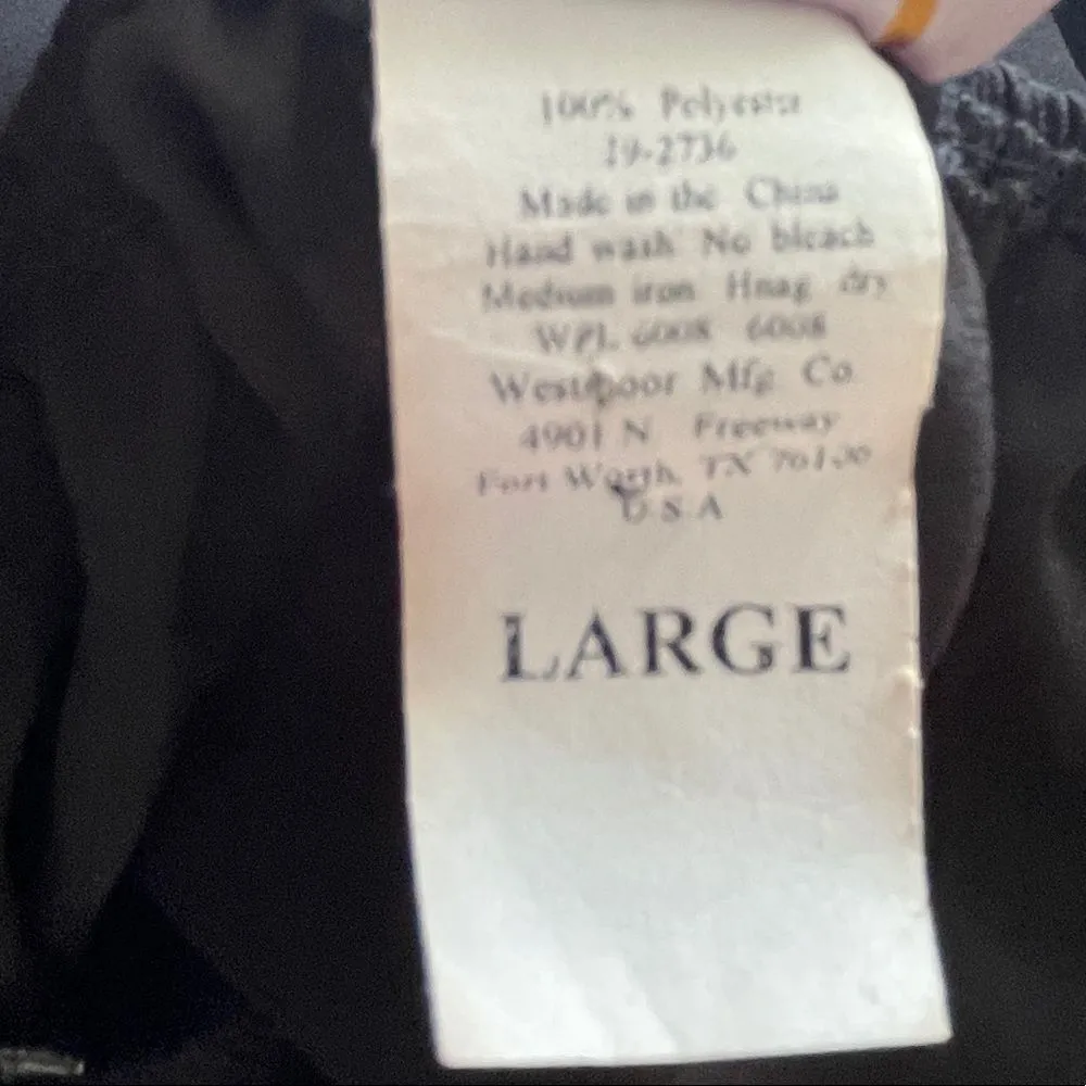 Panhandle Slim Blouse Black Size L - Image 3