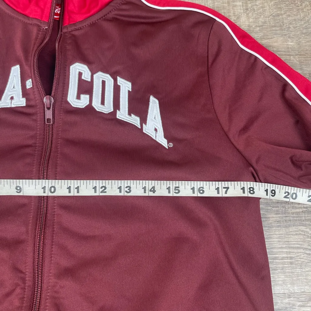 Coca Cola Womens Cropped Jacket‎ Size Small Red - Image 5