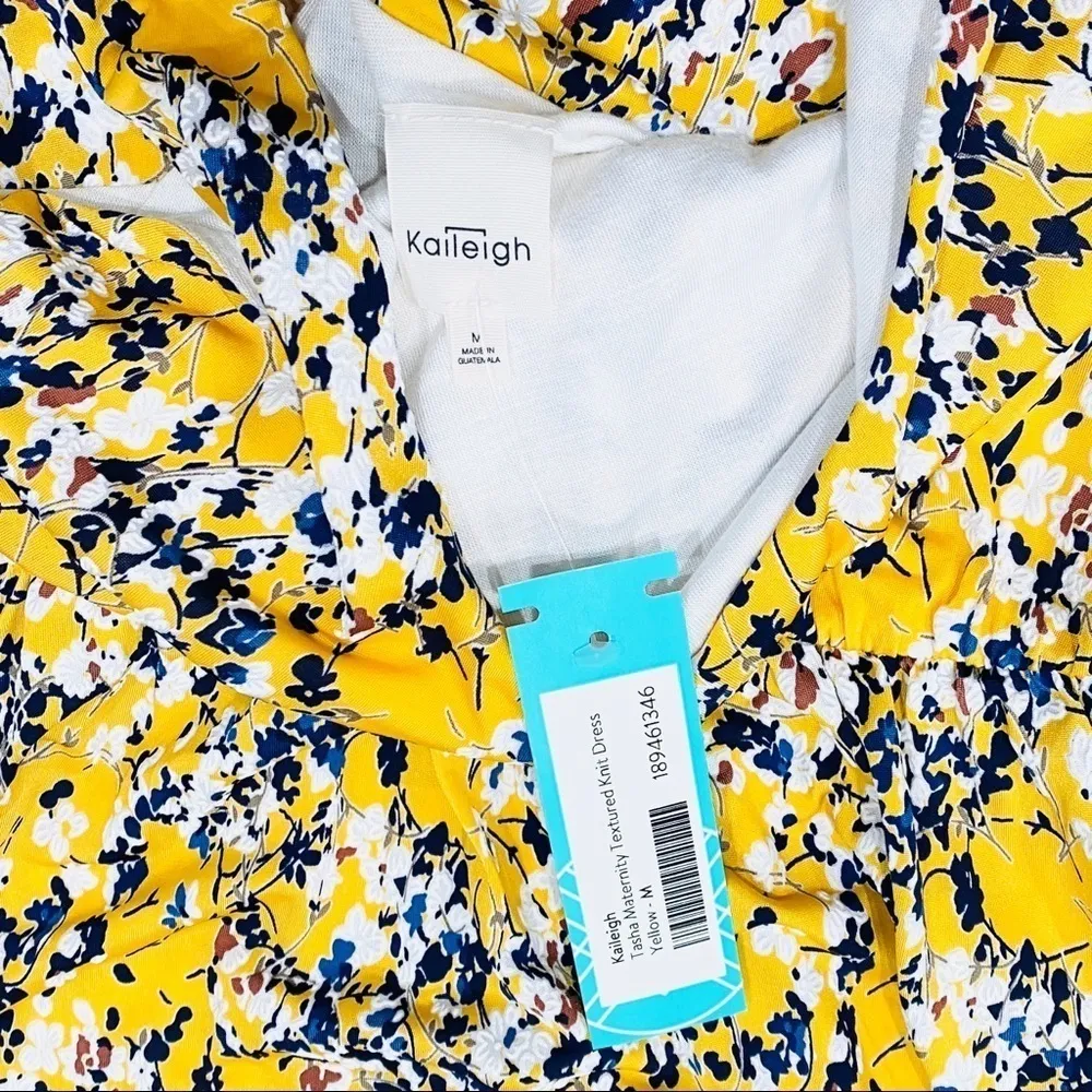 NWT Kaileigh Tasha Maternity Textured Knit Dress - Image 3