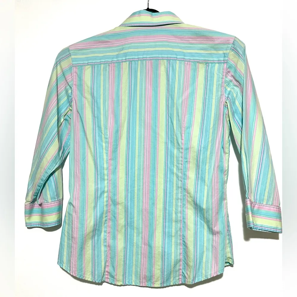 Lilly Pulitzer Vintage Fitted Button Down Top 4 - Image 2