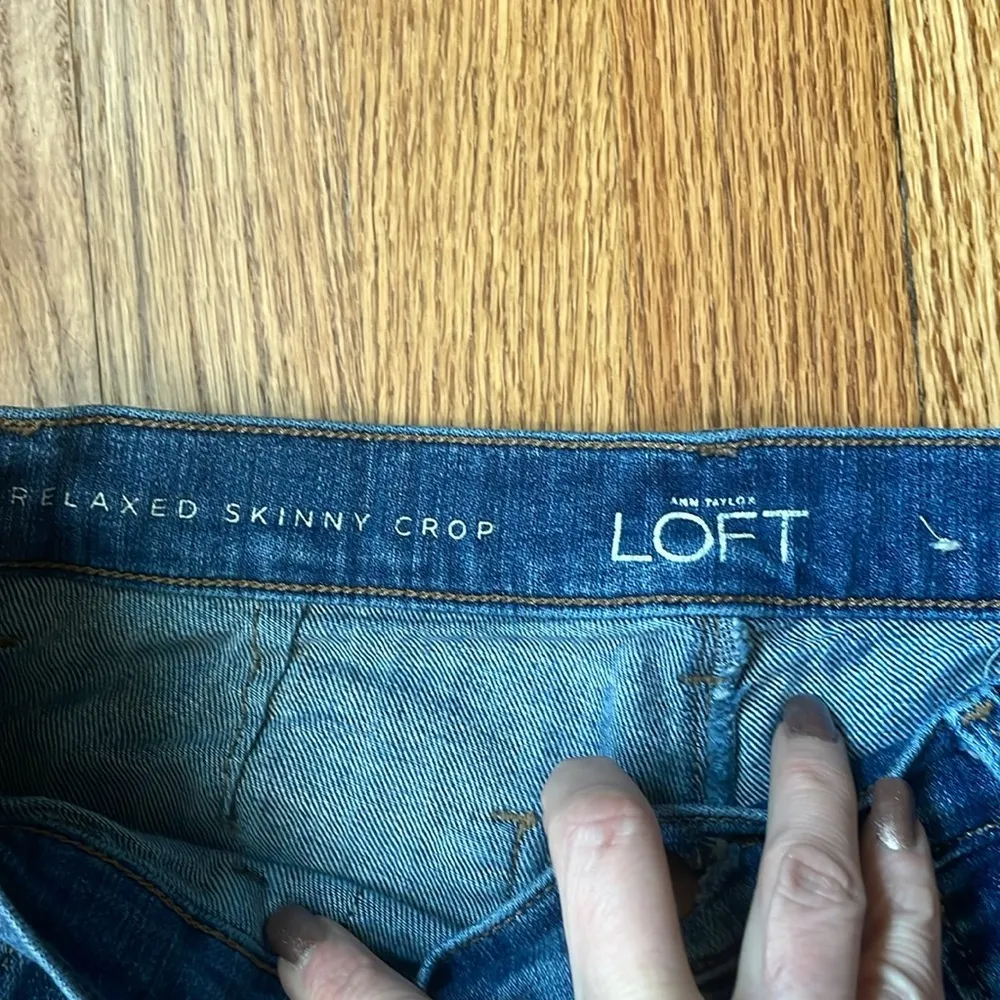 Ann Taylor loft cropped jeans - Image 2