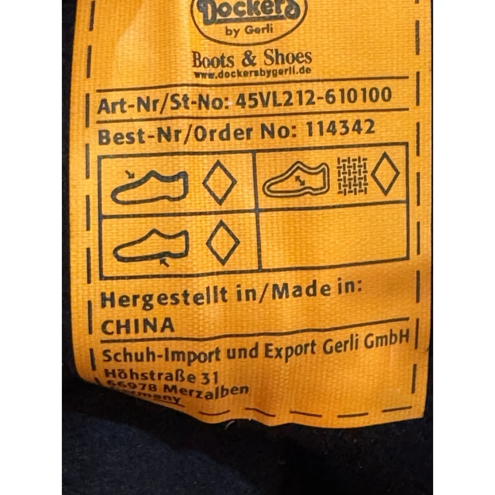 NEW Dockers by‎ Gerli Women's 45vl212 Mid Calf Boot Size 39 Moto Goth Grunge - Image 14