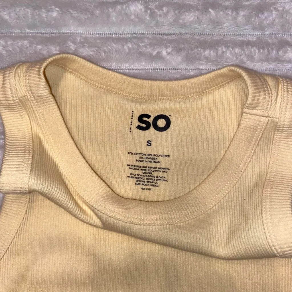 Target & SO pink & yellow full length tank tops bundle - Image 5