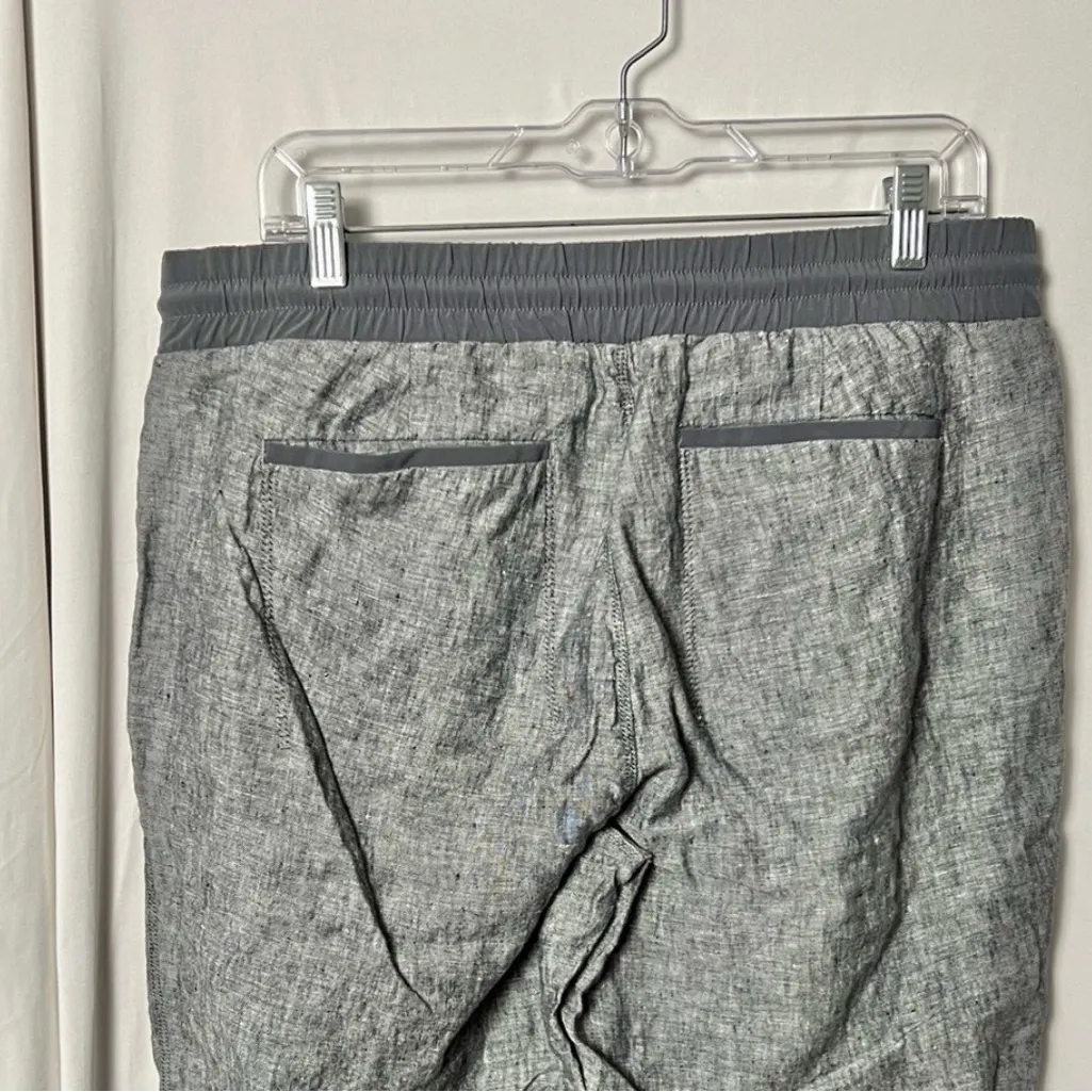 Athleta Women's Bali Linen Ankle Pant Size 14 - Image 8