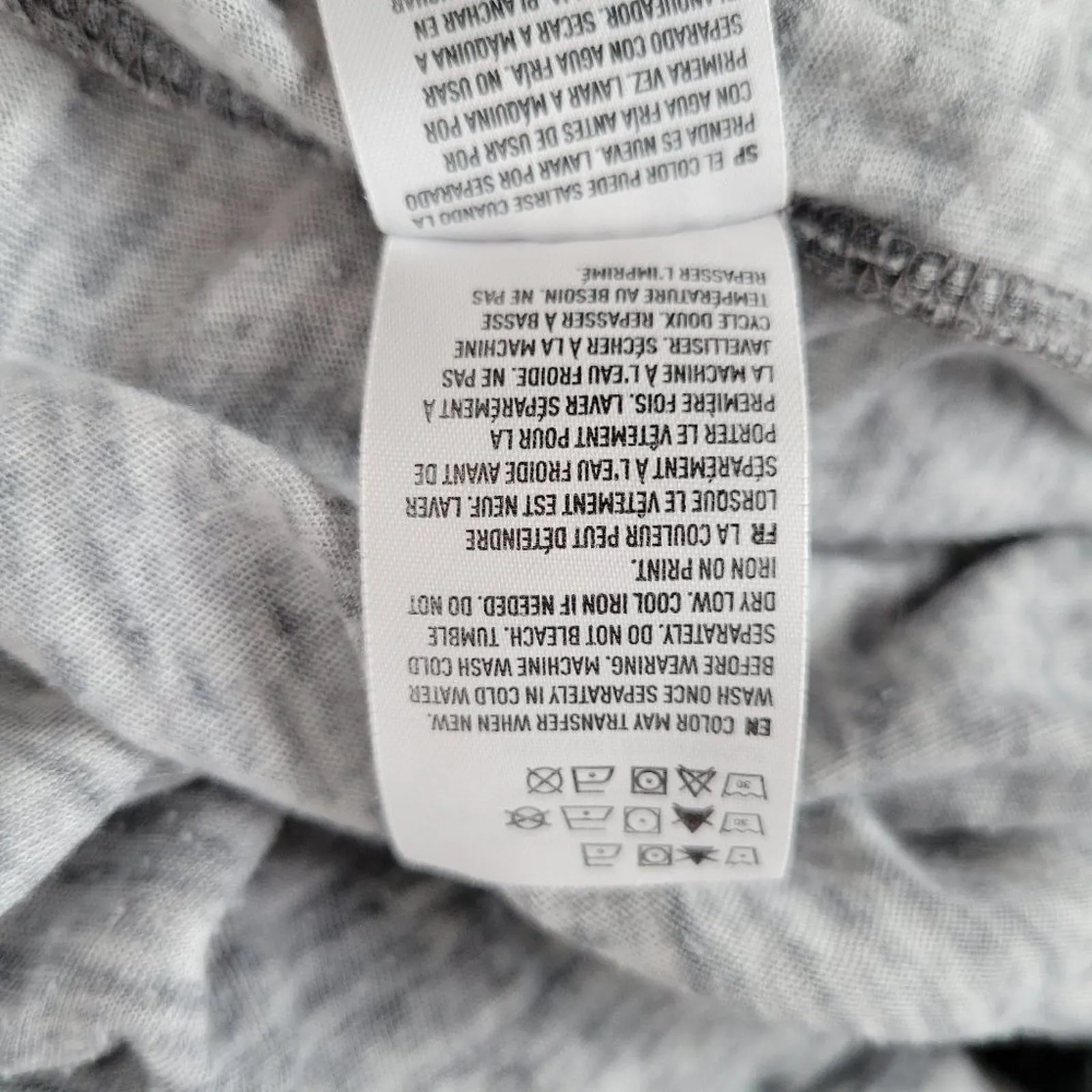 American Eagle Outfitters‎ Women Gray Black Favorite T Shirt Size S - Image 8