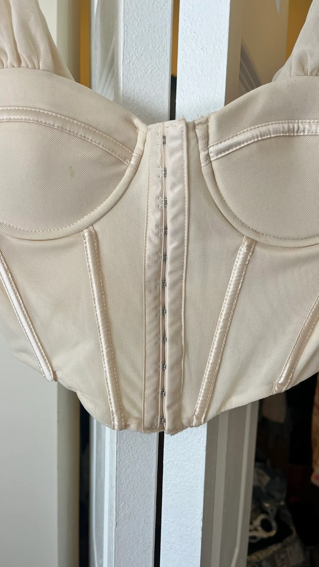 Cream Corset Top - Image 3