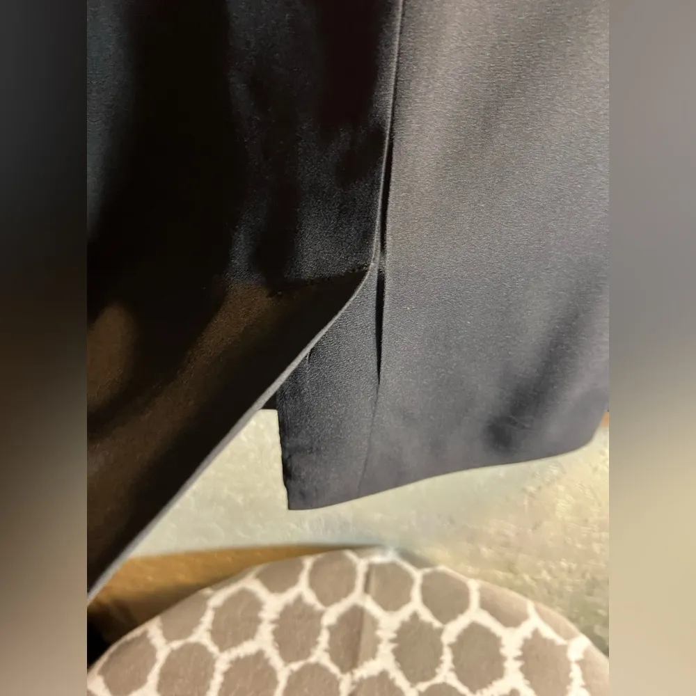 Black Blazer by Lauren Conrad Open front Flowy, unstructured jacket, versatile - Image 8