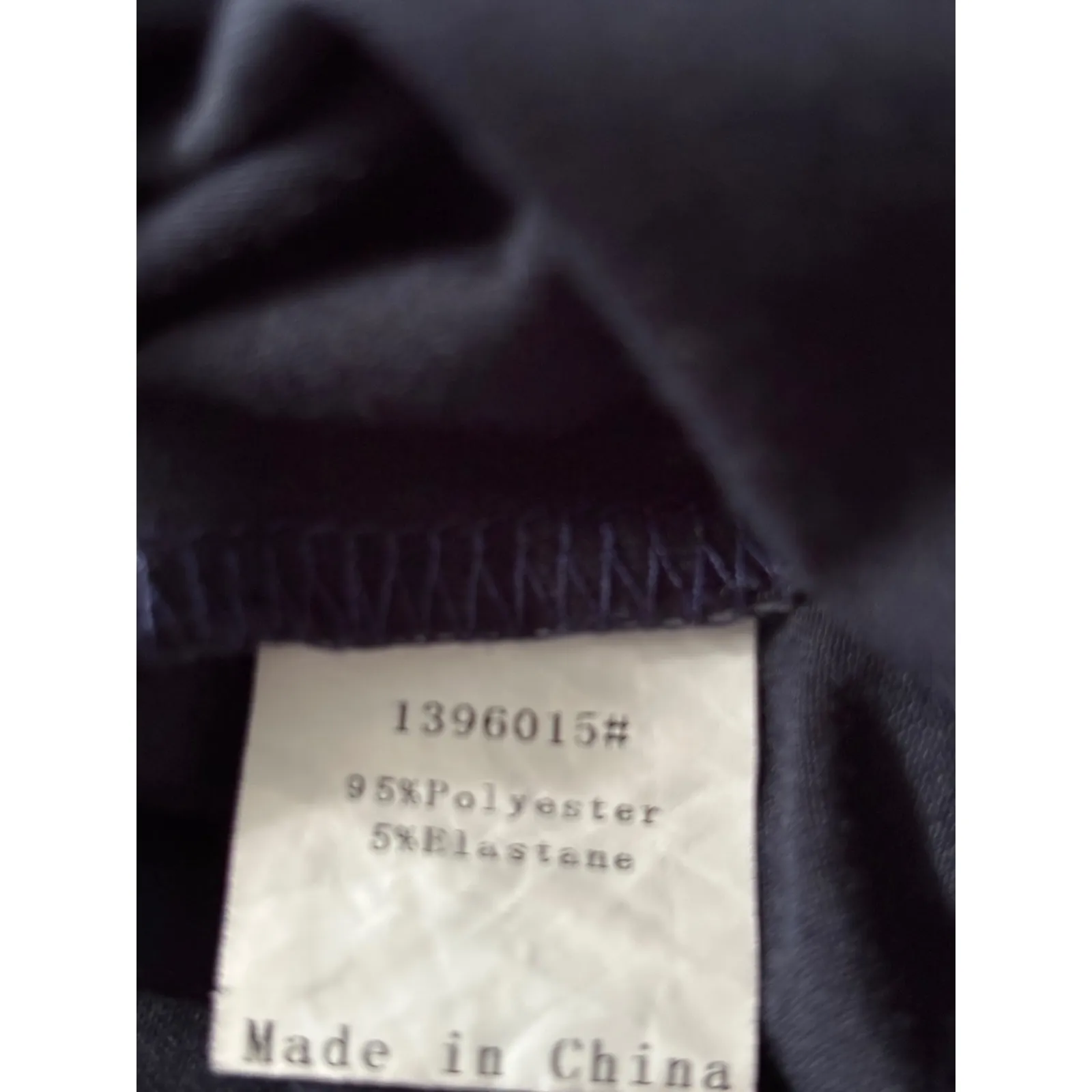 NORACORA Women's Navy Blue Long Sleeve Henley Top Gold Button Detail Size XL Black - Image 6