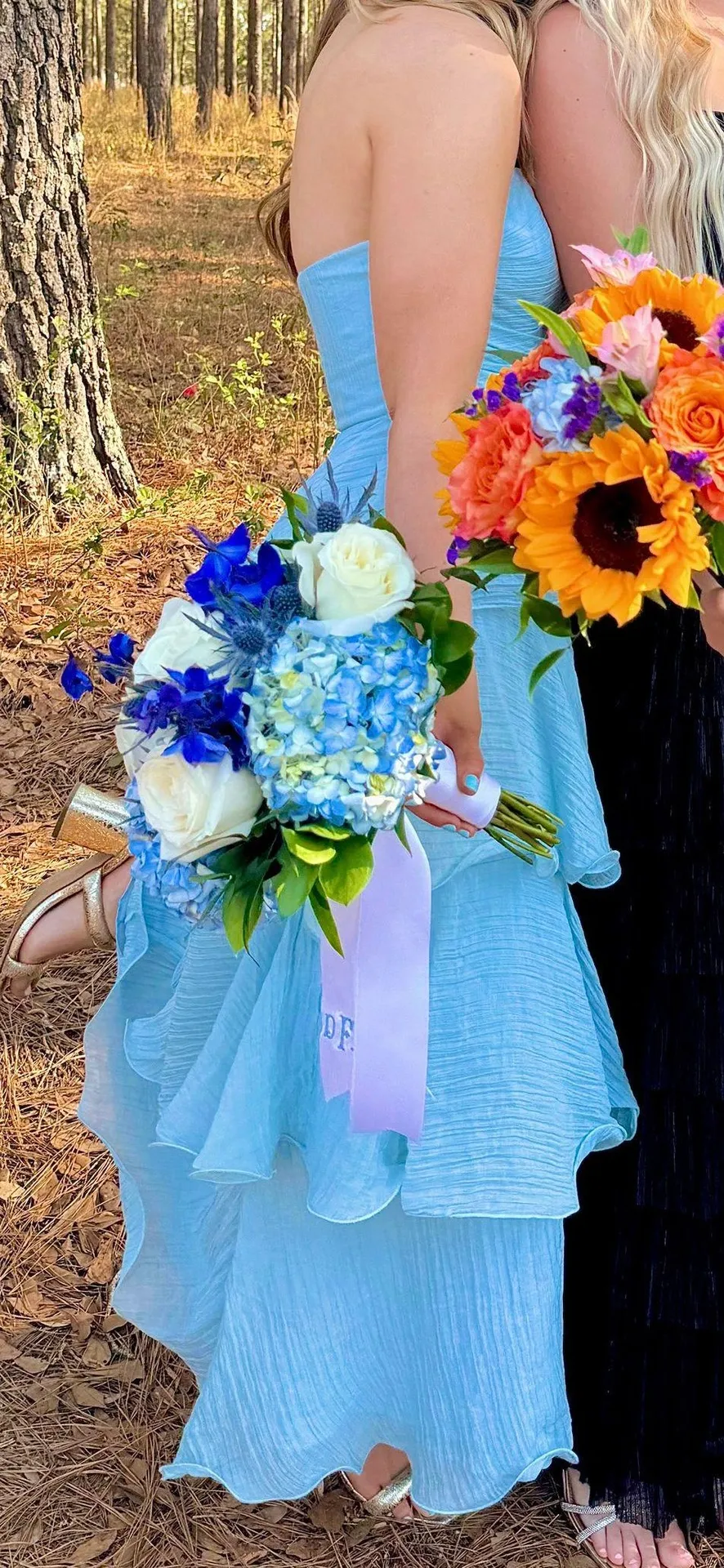 formal dress Blue - Image 2