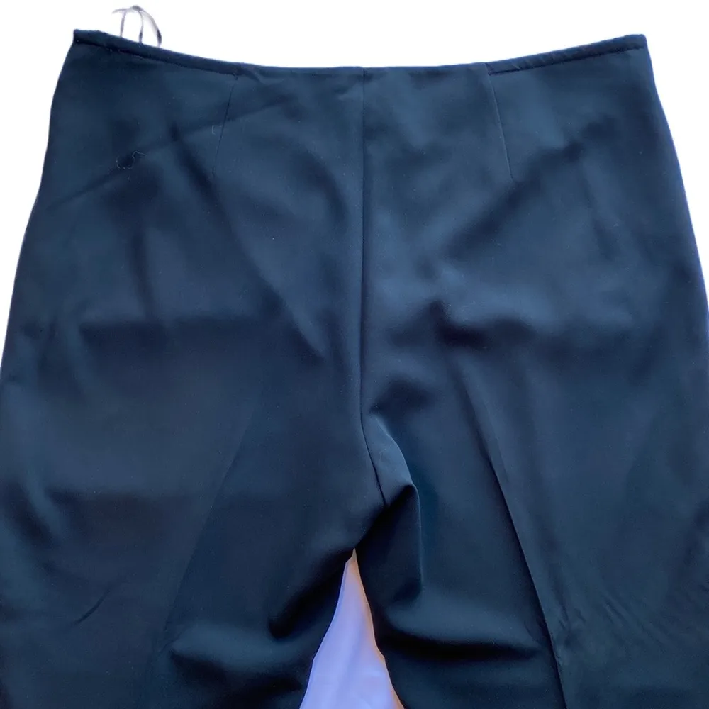 🖤 Jones New York Classic Black Lined Dress Pants, Side Zip, No Pockets, 20W - Image 7