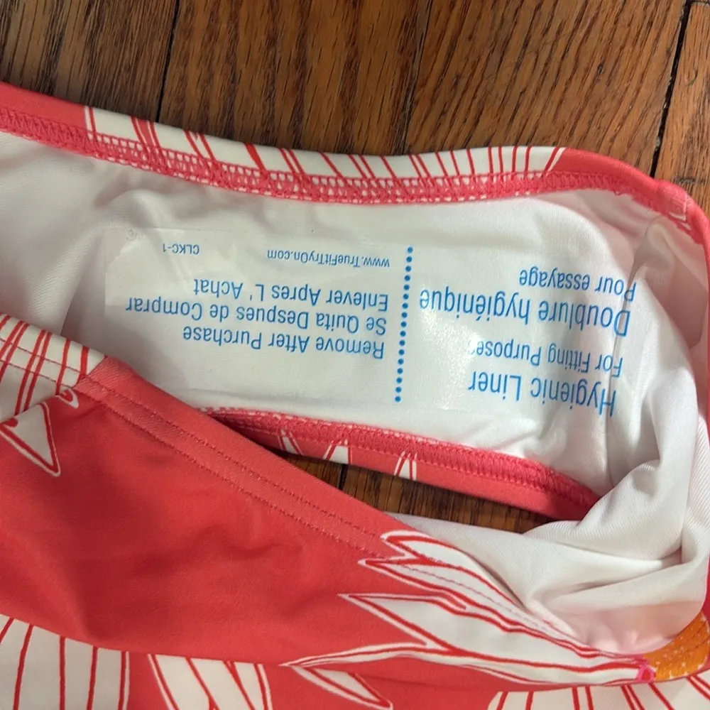 Kate‎ Spade New York Falling Flower High-Waist Bottoms Orange Size L NWT - Image 7