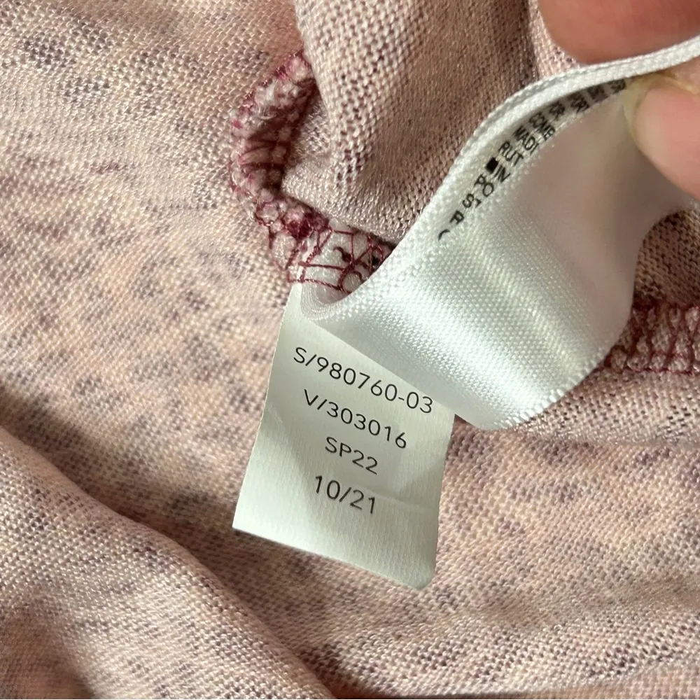 ATHLETA: Women’s Breezy Micro Cheetah Bashful Rose Tank- Size 1X - Image 7