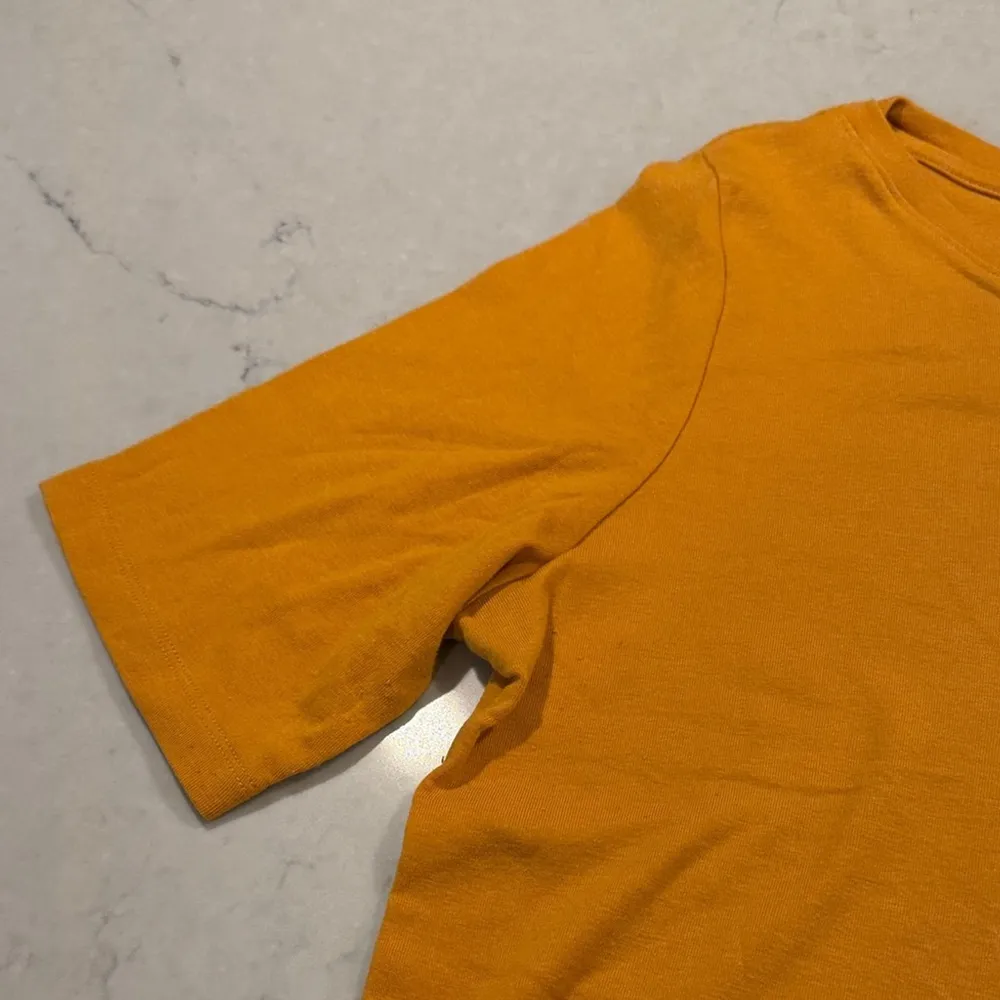 Sigrid Olsen Women's Mustard Shirt Sleeve Top size XL - Image 2