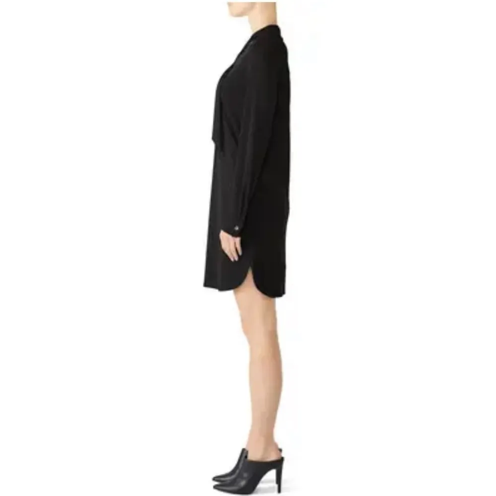 Fifteen Twenty Neck Tie Dress in Black‎ Size Medium - Image 3