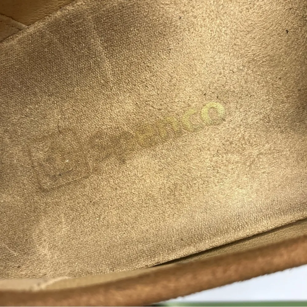 Spenco orthodic‎ Ballet Flat Bailey saddle laser cut suede size 7.5 Brown - Image 7