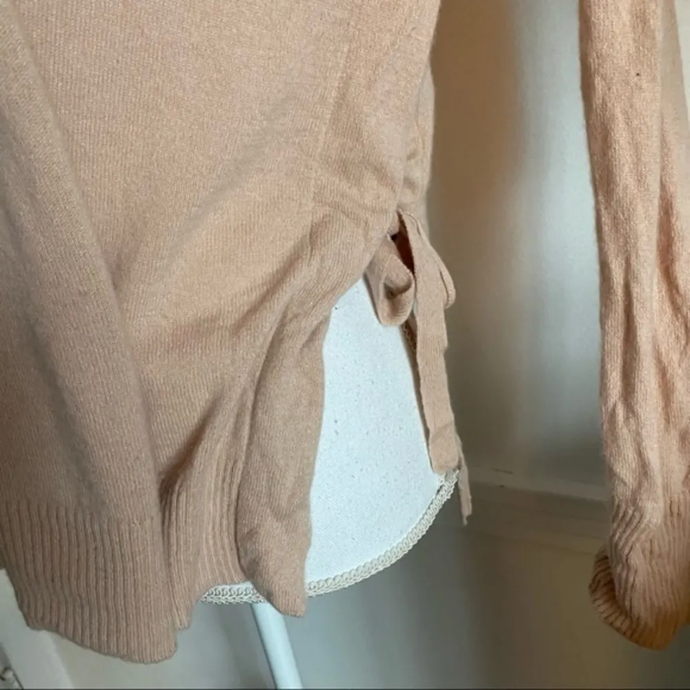 Vince • Baby Pink Side Tie Sweater - Image 7