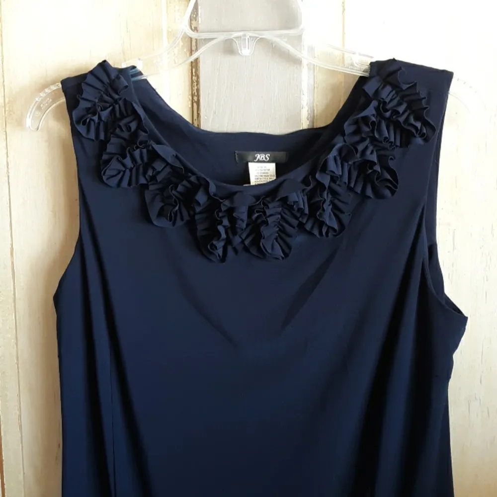 JBS navy blue dress Size 14 - Image 2