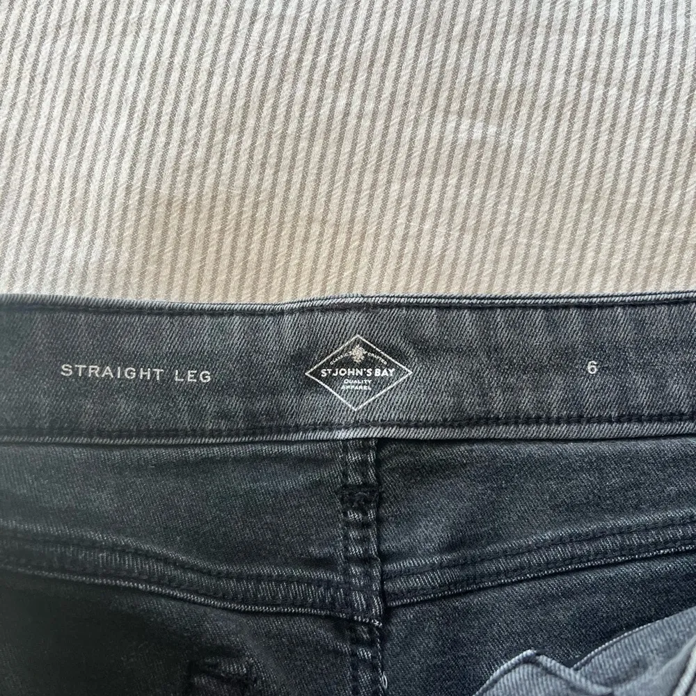 Super Stretchy High Rise Jeans Straight Leg - Image 6