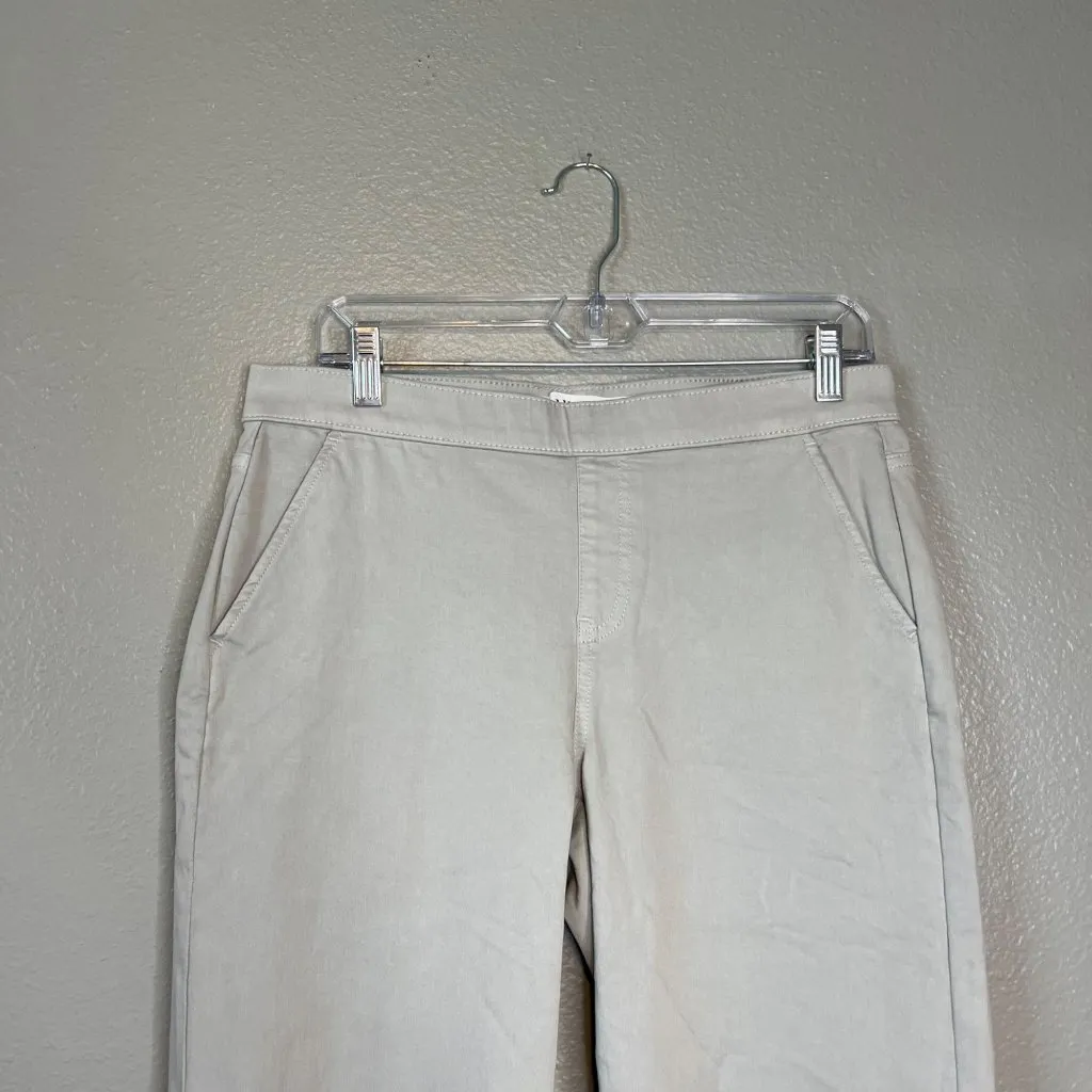 Lila Ryan Ellen Crop Wide Leg Trouser Pant Size 10 Gray‎ NEW - Image 3