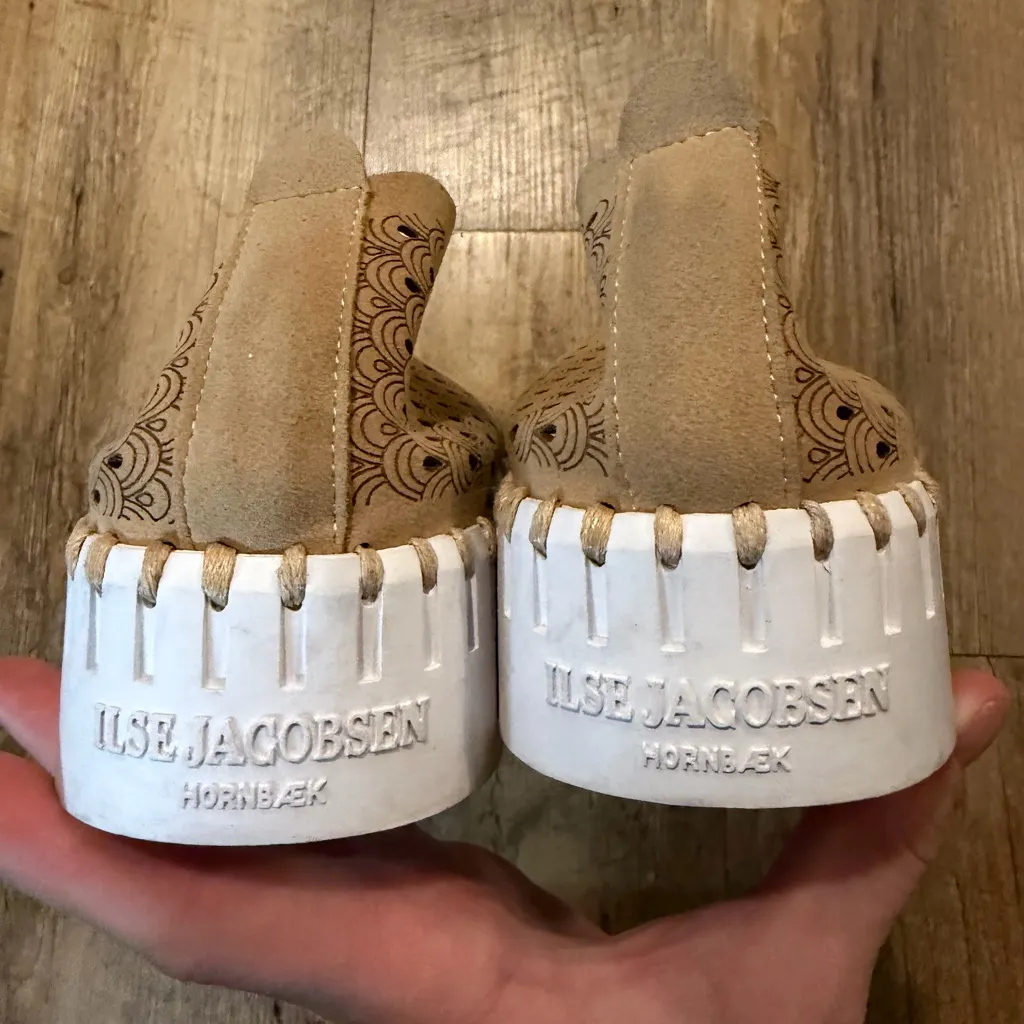 Ilse Jacobsen Tulip 3373 slip on sneakers Size 41 Tan - Image 6