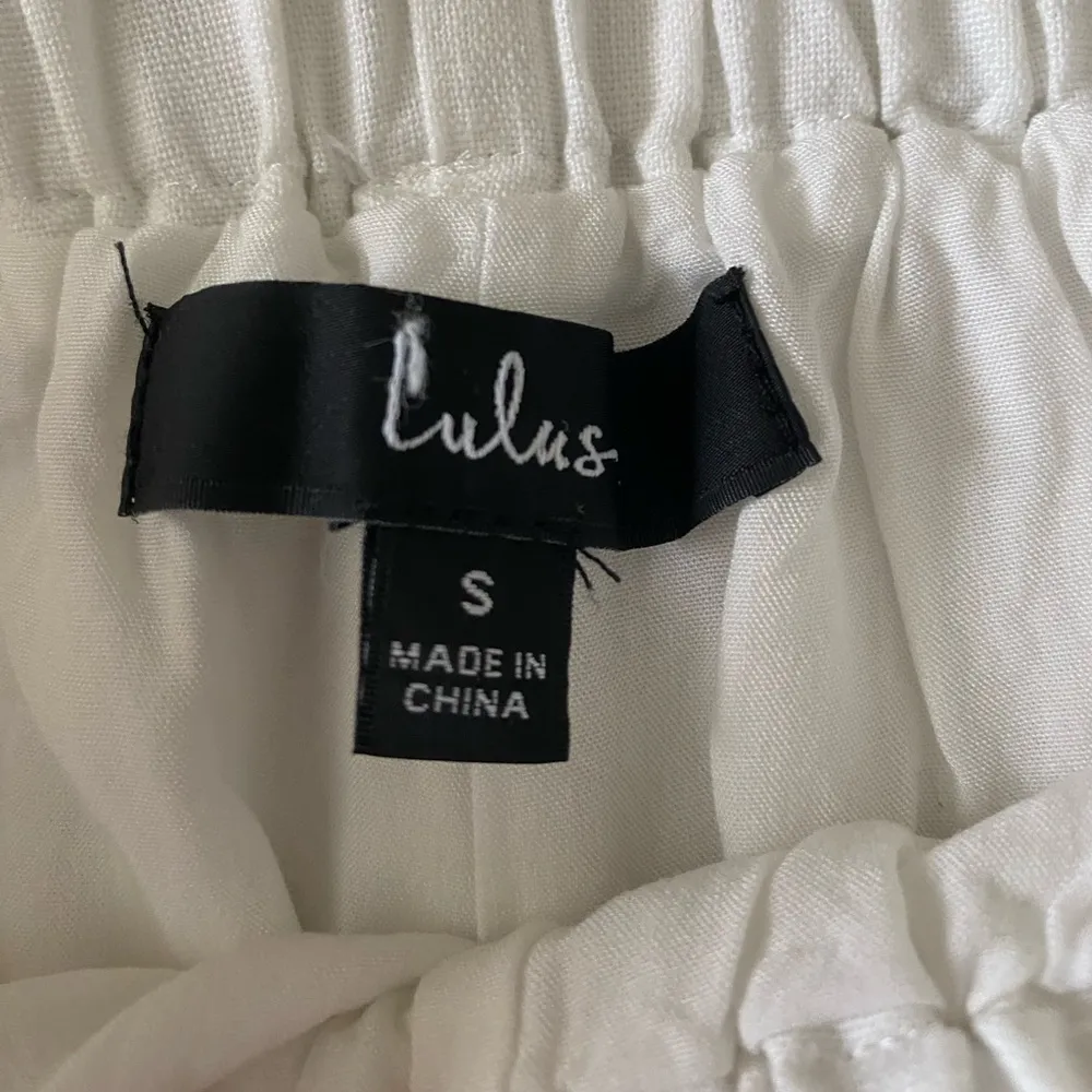 Lulus Jemima White Paper Bag Waist Shorts - Image 5