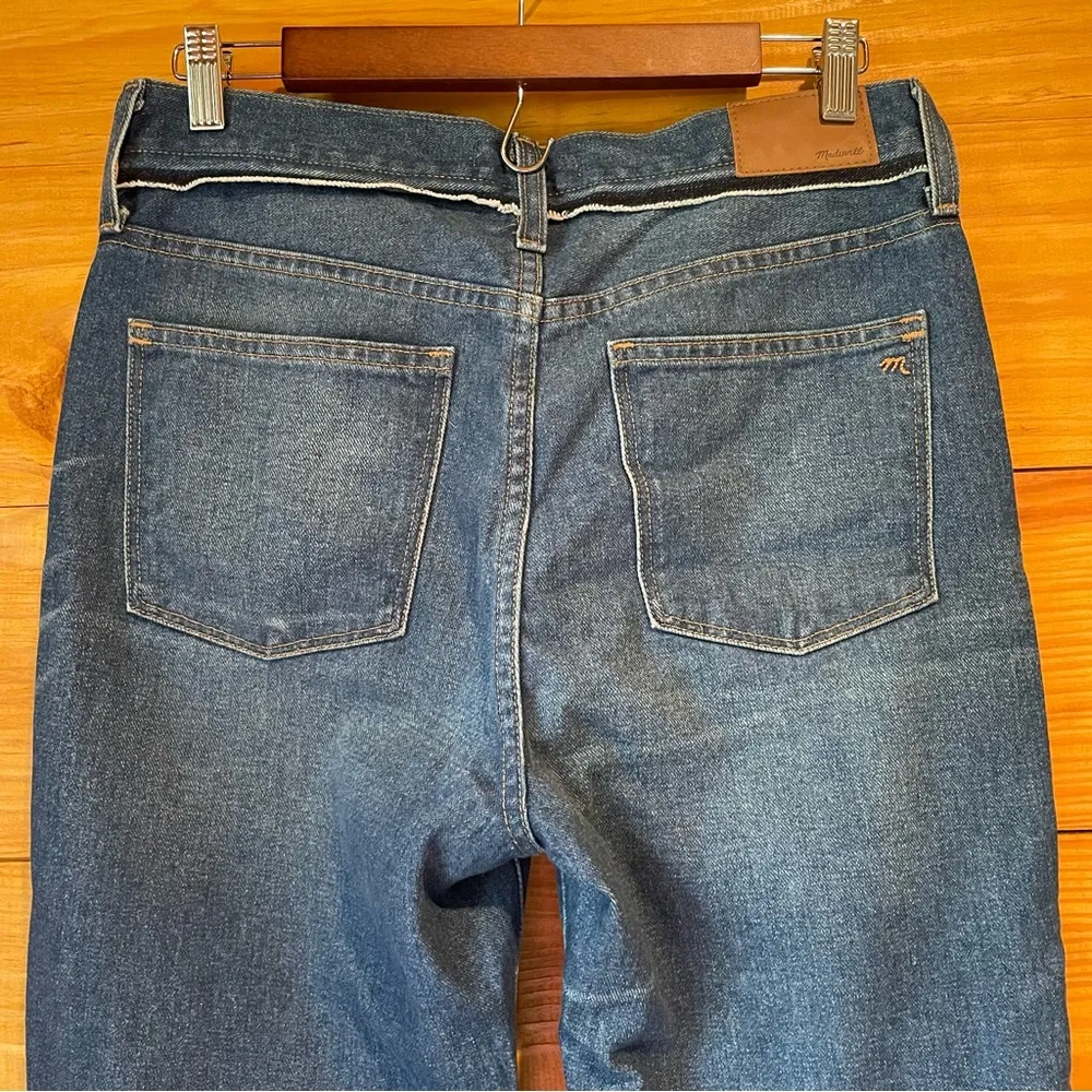 Retro Crop Bootcut Jeans: Knee Rip Edition 27 - Image 6