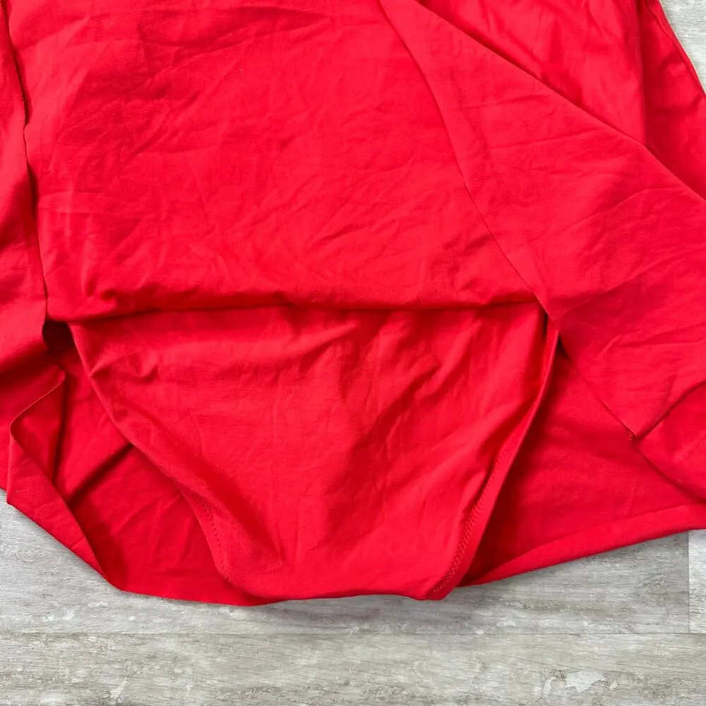 J.Crew red V-neck halter swim dress #AV126 - Image 8