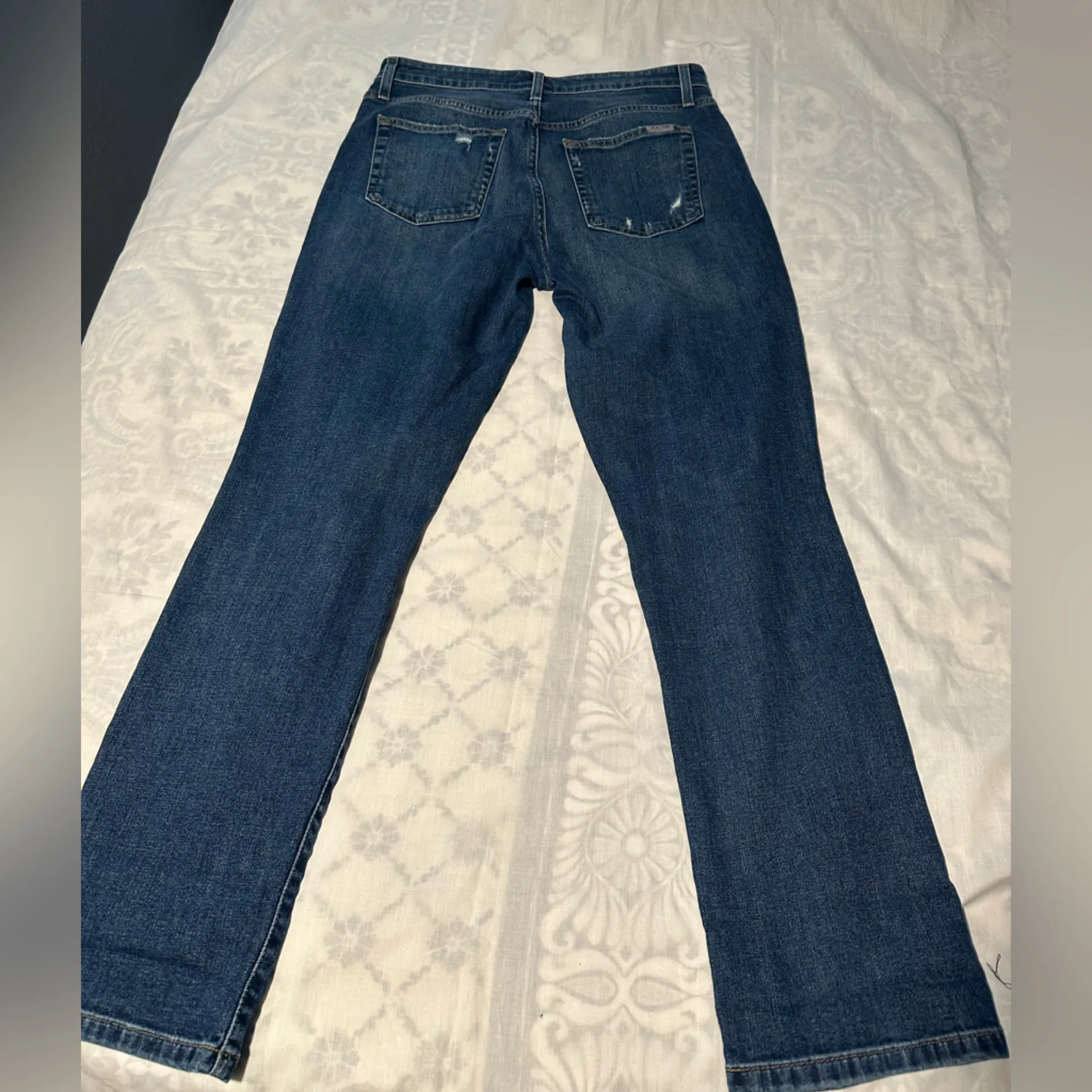 Joe’sStylish Blue Distressed Women Jeans - Image 2