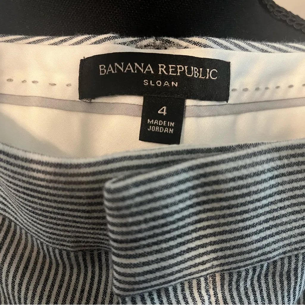 Banana Republic Women’s Sloane Pinstripe Chinos - Image 3