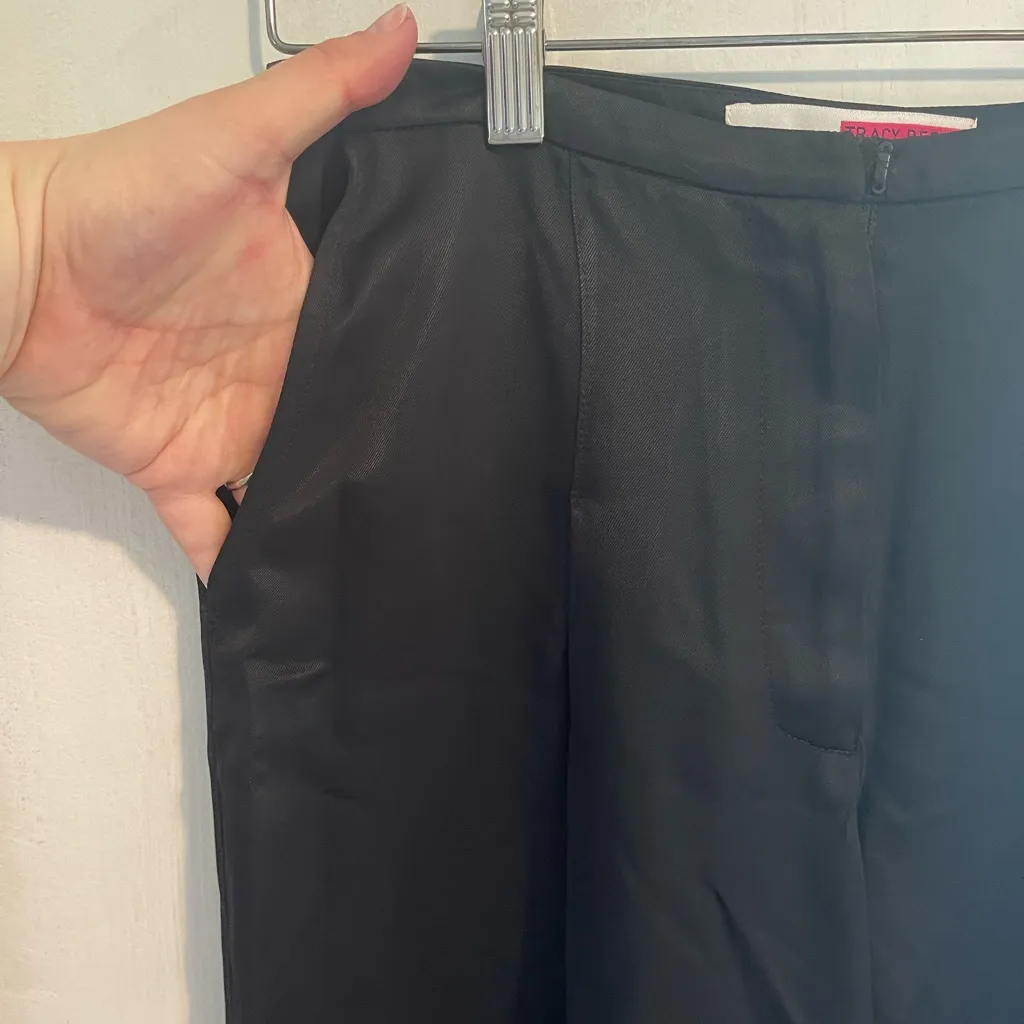 Tracy Reese wide leg cropped pants with pockets! - Image 5