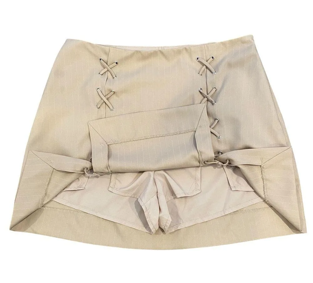 Nia The Brand Brea Skort In Dune - Image 8