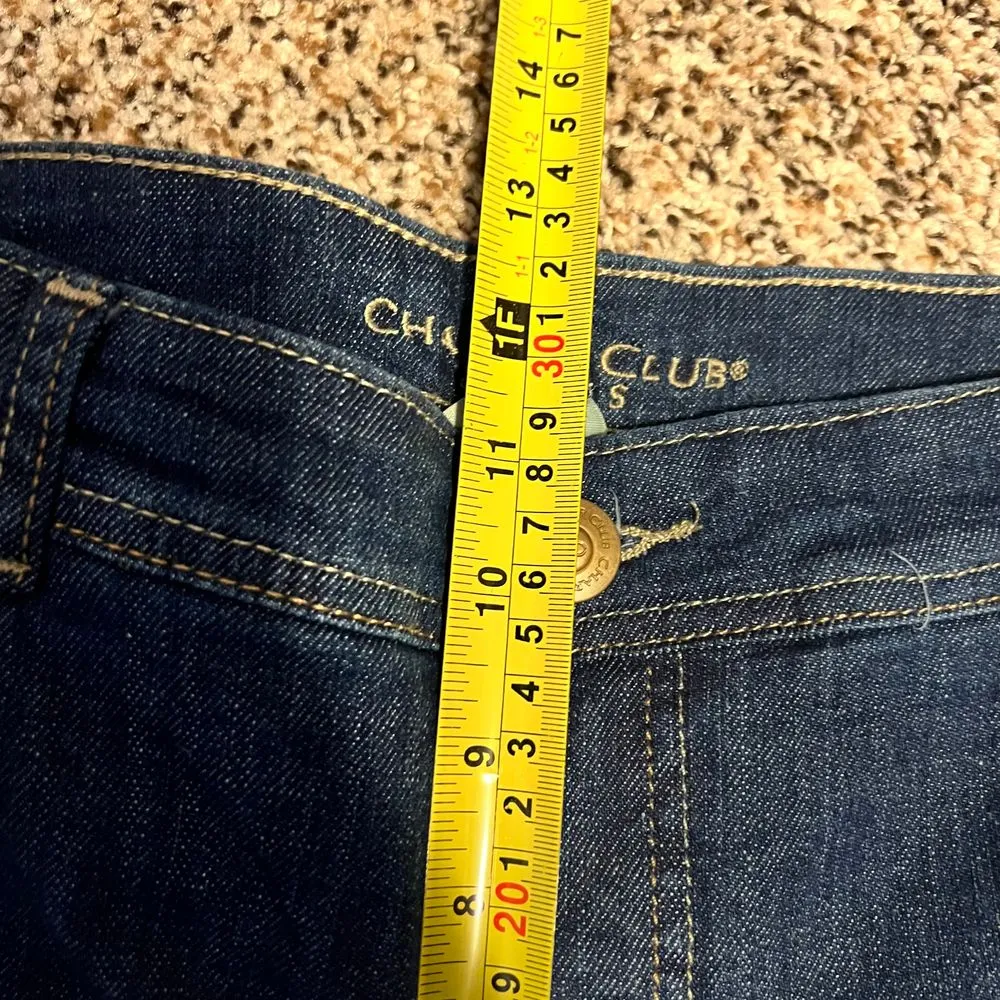 Charter Club Classic Straight Leg Medium Wash Denim Jeans Size 12 - Image 4