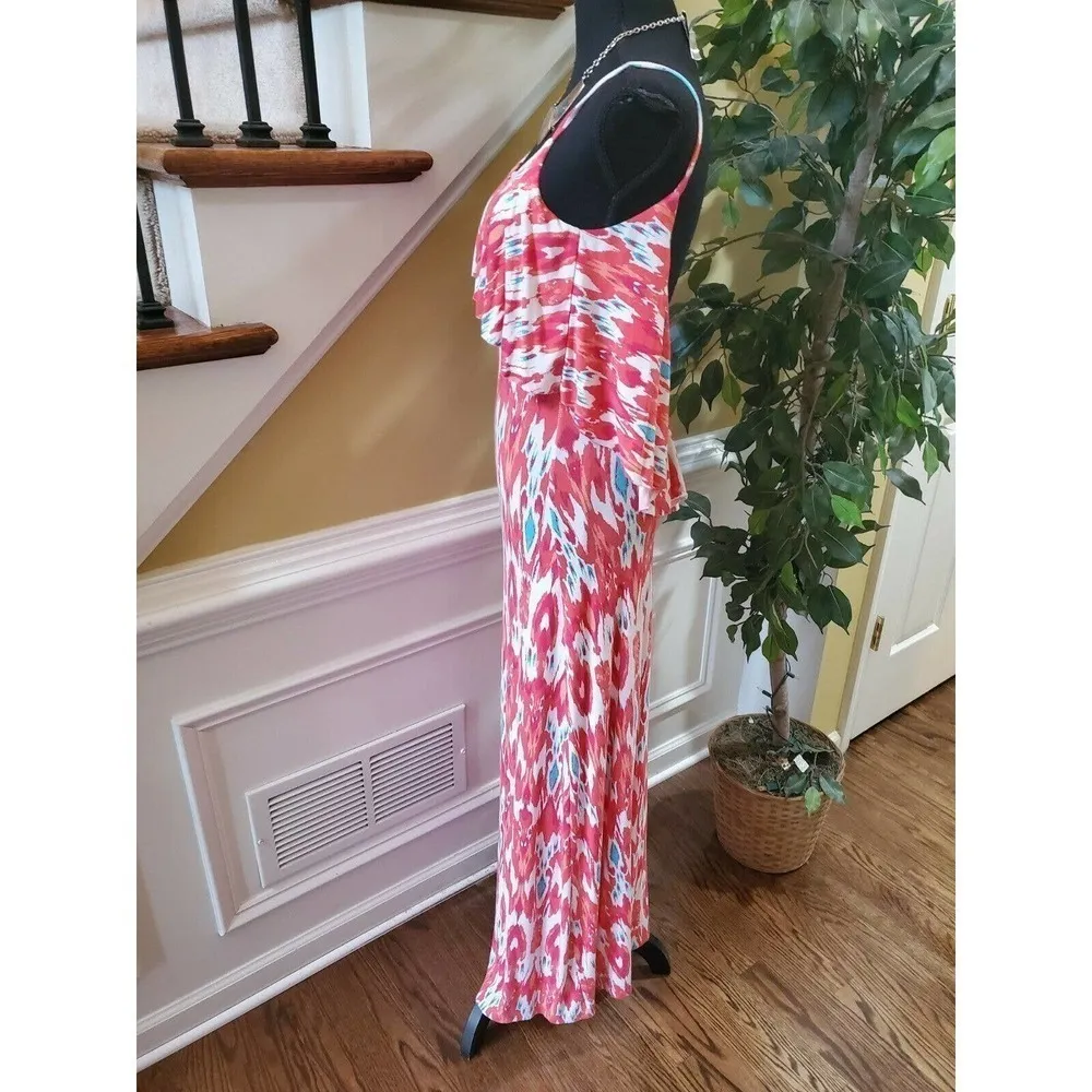 Saks Fifth Avenue 5/48  Casual Maxi Dress Medium - Image 5