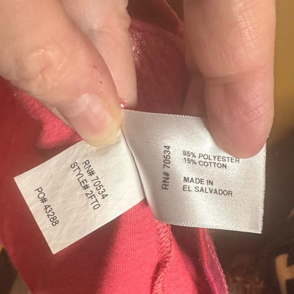 Orvis Trout Bum Women's T-Shirt Leaf Heathered Cap Sleeve Size Large - Image 6