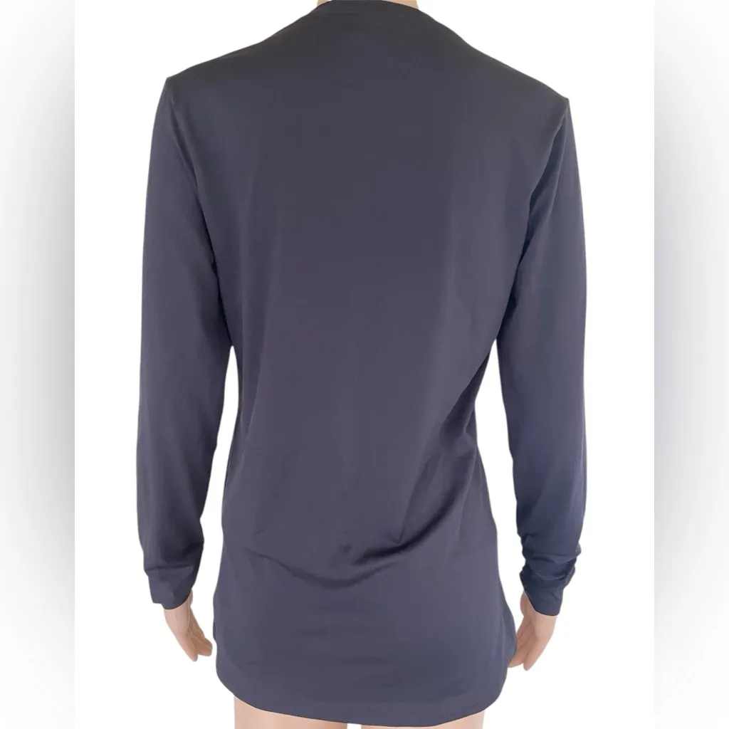 Gymshark Long Sleeve Top in Charcoal - Image 2