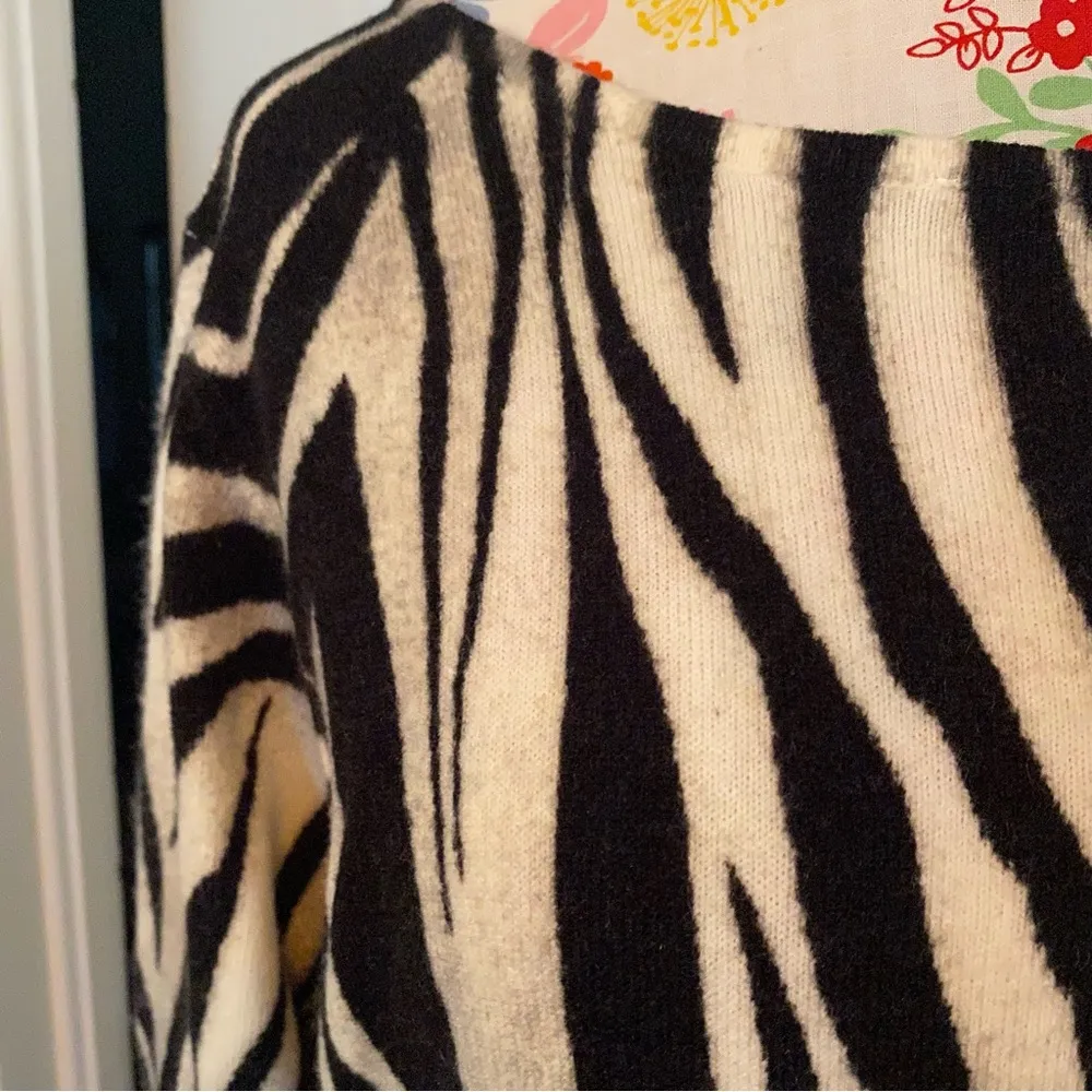 Norton Mcnaughton Zebra Stripe Sweater - Image 2