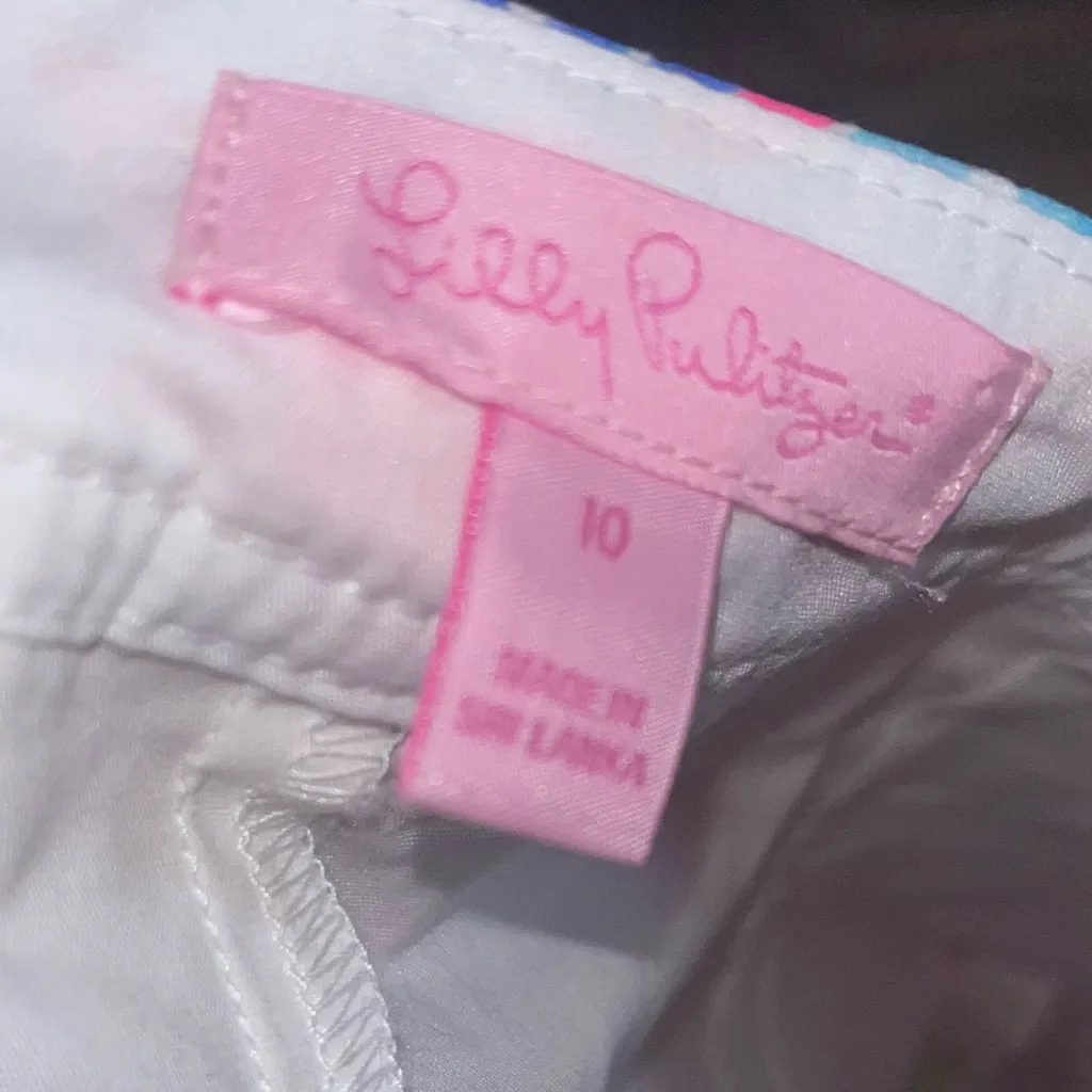 Lilly Pulitzer  White Shorts - Image 5