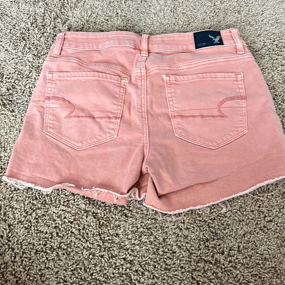 Pink American Eagle Jean Short - Image 2