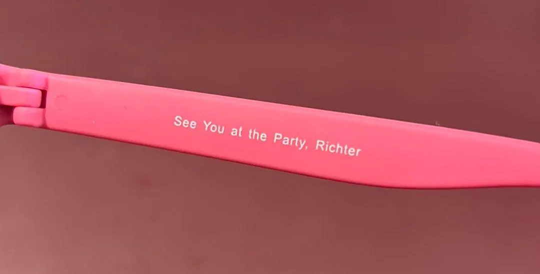 Goodr Sunglasses Pink - Image 2