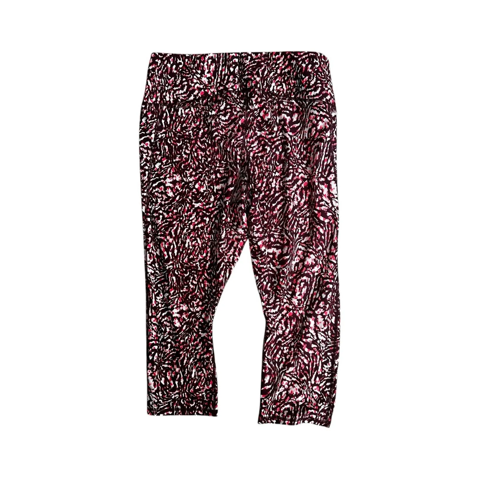 Under Armour Women's No-Slip High Rise Compression Capri Leggings Pink 3X - Image 3