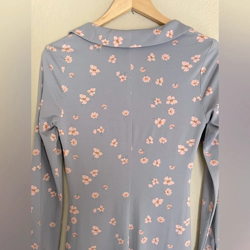 Wayf Floral Front Cutout Maxi Dress - Image 8