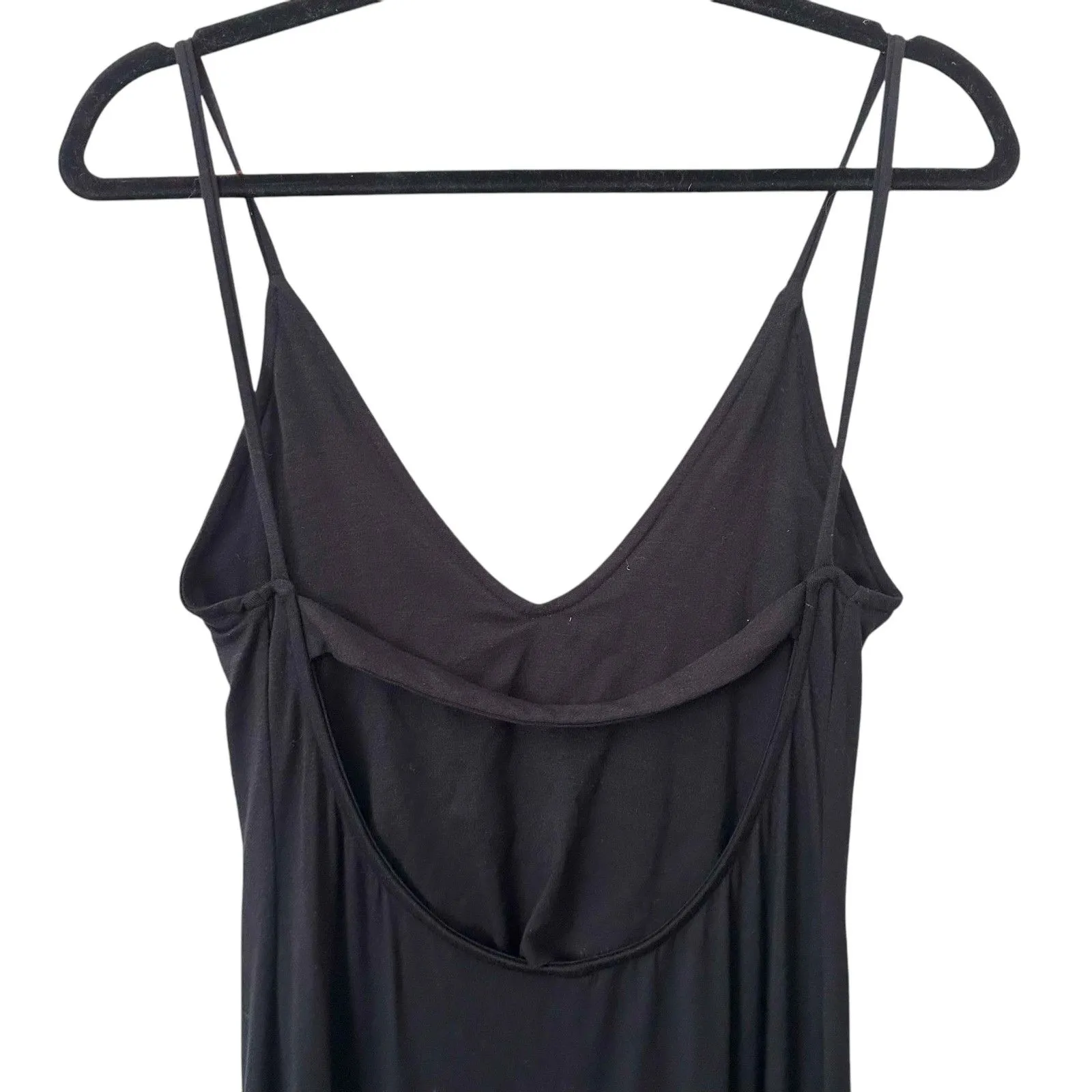 RACHEL PALLY Jersey Open Back Maxi Dress Black Small‎ - Image 5