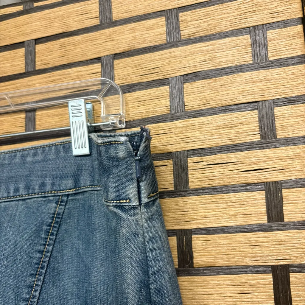 Venezia‎ Denim Ruffle Skirt Size 18 Blue - Image 4