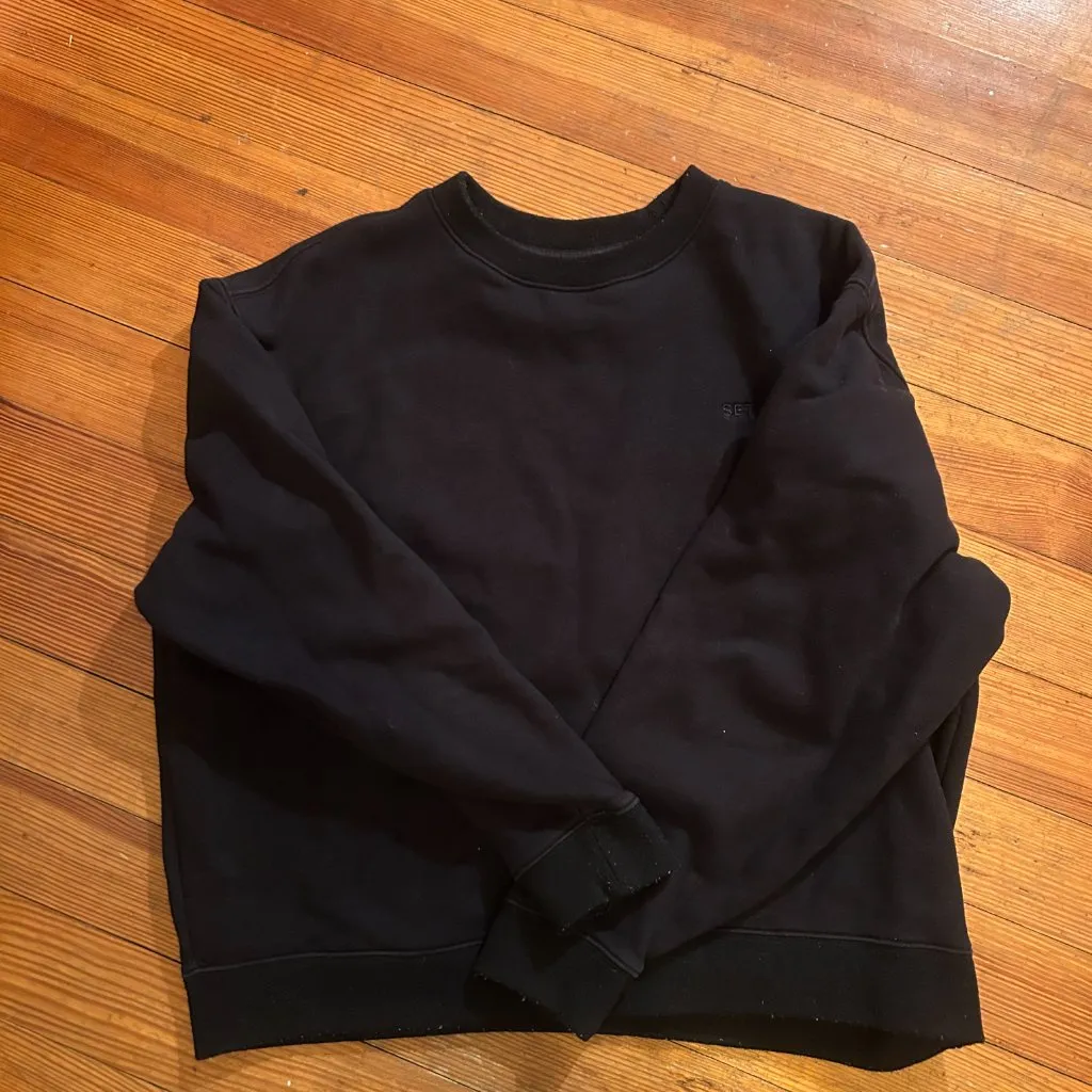 Set Active Crewneck in Onyx - Image 5
